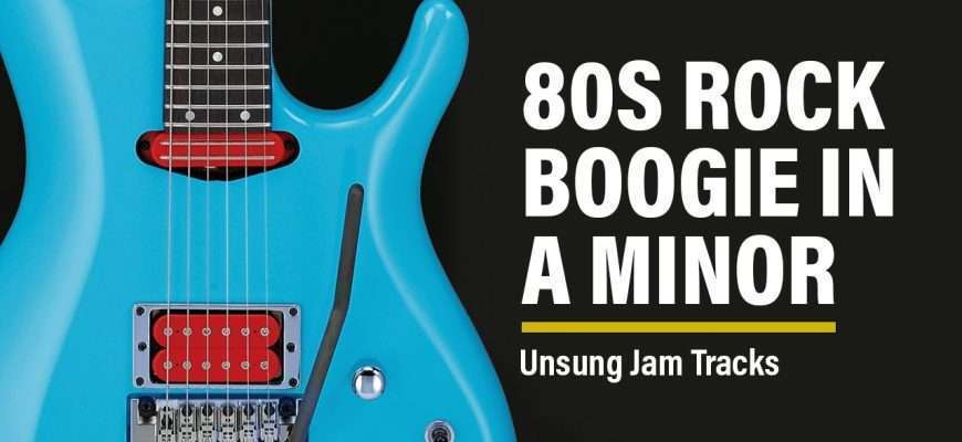 80s-Hard-Rock-Boogie-Guitar-Backing-Track-in-A-Minor