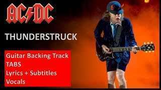 AC-DC-Thunderstruck-Guitar-Backing-Track-Tabs-Lyrics-with-subtitles