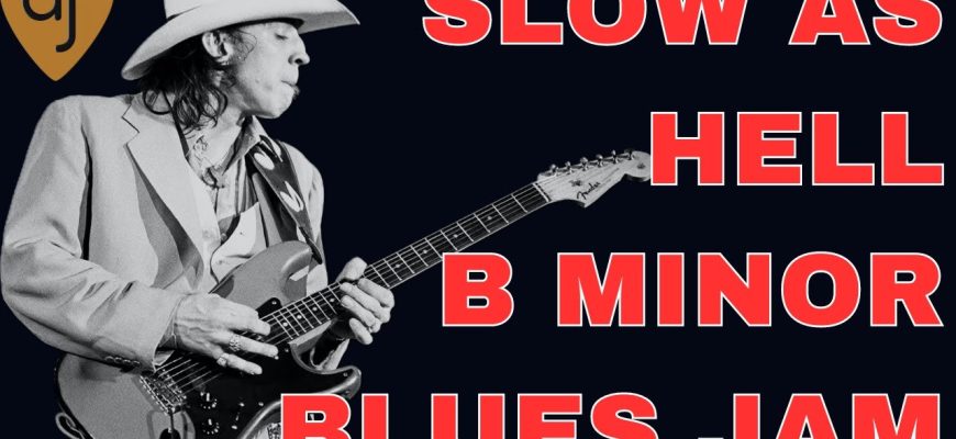 Slow-As-Hell-B-Minor-Blues-Backing-Track-SRV-Style-Guitar-Jam-43.33-BPM